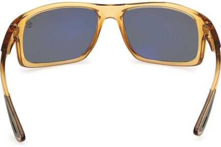 Ochelari de soare Timberland TB00034 27R Polarized Dreptunghiulari Galbeni