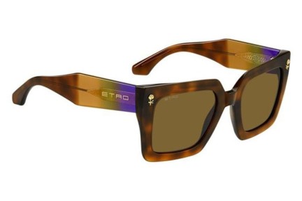 Ochelari de soare Etro ETRO0089/S C9B/70 Cat Eye Havana