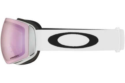 Ochelari de schi Oakley Flight Deck M OO7064-48 PRIZM Lentilă unică | Shield Albi