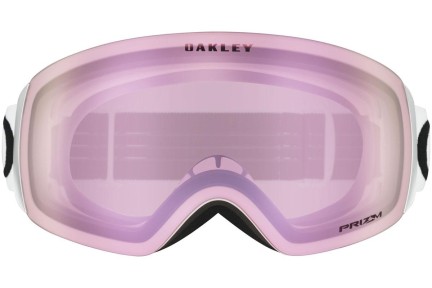 Ochelari de schi Oakley Flight Deck M OO7064-48 PRIZM Lentilă unică | Shield Albi