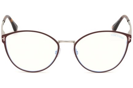 Ochelari Tom Ford FT5573-B 069 Cat Eye Roșii