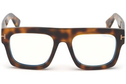 Ochelari Tom Ford FT5634-B 056 Flat Top Havana