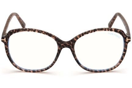 Ochelari Tom Ford FT5708-B 055 Rotunzi Havana