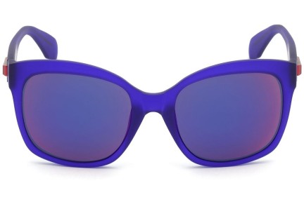 Ochelari de soare Adidas Originals OR0012 82X Cat Eye Violeți