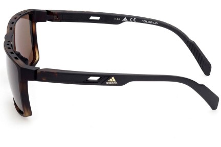 Ochelari de soare Adidas Sport SP0034 52E Dreptunghiulari Havana