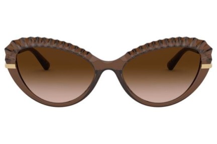 Ochelari de soare Dolce & Gabbana DG6133 315913 Cat Eye Maro