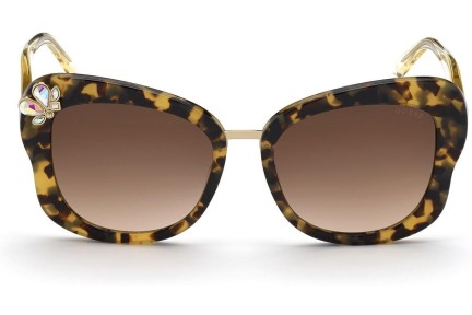 Ochelari de soare Guess GU7754 53G Cat Eye Havana