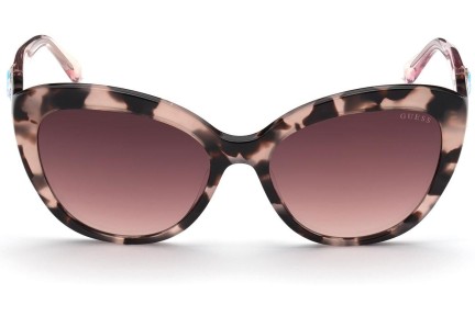 Ochelari de soare Guess GU7755 74U Cat Eye Havana