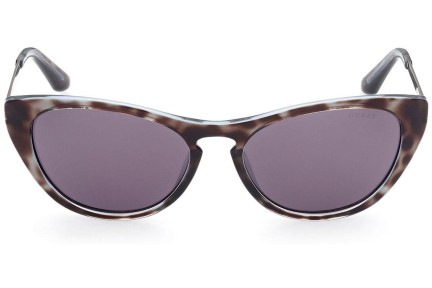 Ochelari de soare Guess GU7782 55Y Cat Eye Maro