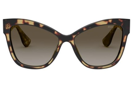 Ochelari de soare Miu Miu MU08VS 09H0A7 Cat Eye Havana