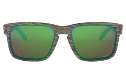 Ochelari de soare Oakley Holbrook OO9102-J8 Polarized Pătrați Maro