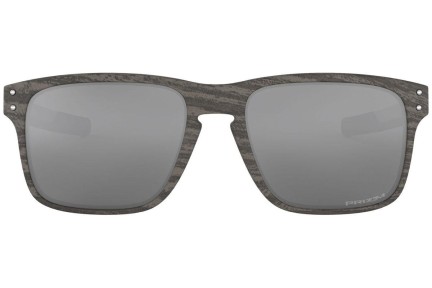 Ochelari de soare Oakley Holbrook Mix Woodgrain Collection OO9384-04 PRIZM Dreptunghiulari Maro