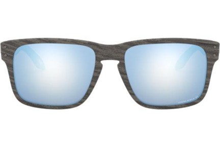 Ochelari de soare Oakley Holbrook XS OJ9007-11 Polarized Pătrați Maro