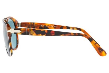 Ochelari de soare Persol 649 Series PO0649 10903R Polarized Pilot Albaștri