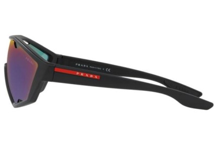 Ochelari de soare Prada Linea Rossa PS10US DG09Q1 Lentilă unică | Shield Negri