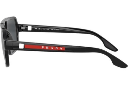 Ochelari de soare Prada Linea Rossa PS01XS 1AB02G Polarized Dreptunghiulari Negri