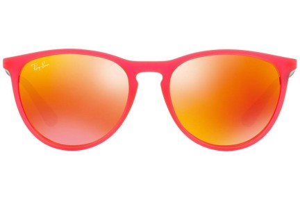 Ochelari de soare Ray-Ban Junior Junior Erika RJ9060S 70096Q Pătrați Roșii