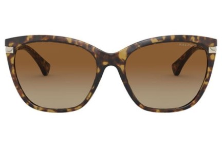 Ochelari de soare Ralph by Ralph Lauren RA5267 5836T5 Polarized Cat Eye Havana