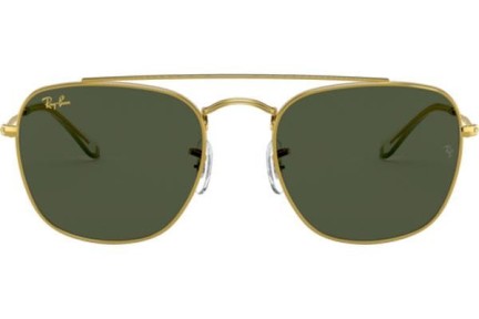 Ochelari de soare Ray-Ban RB3557 919631 Pătrați Aurii