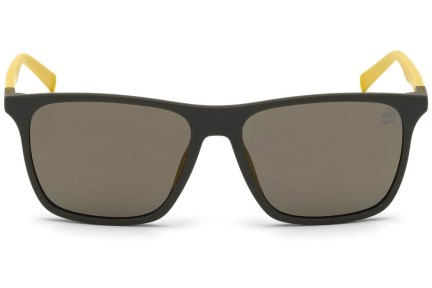 Ochelari de soare Timberland TB9198 97D Polarized Pătrați Verzi