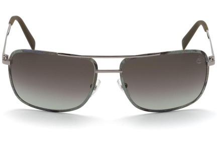 Ochelari de soare Timberland TB9202 98R Polarized Pătrați Verzi