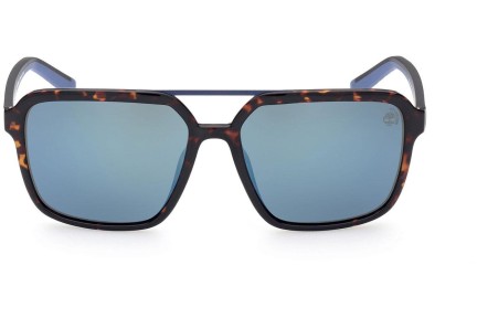 Ochelari de soare Timberland TB9244 52D Polarized Pilot Havana