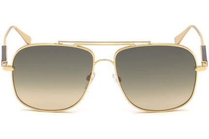 Ochelari de soare Tom Ford FT0669 30B Pătrați Aurii