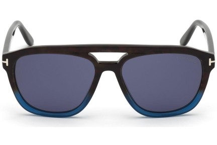 Ochelari de soare Tom Ford FT0776 55V Pătrați Havana