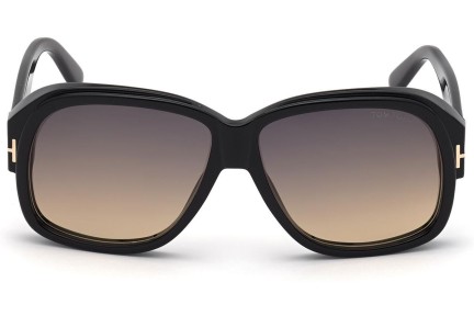 Ochelari de soare Tom Ford FT0837 01B Pătrați Negri