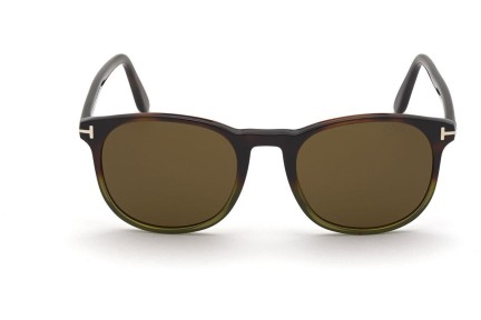 Ochelari de soare Tom Ford FT0858 56J Rotunzi Havana