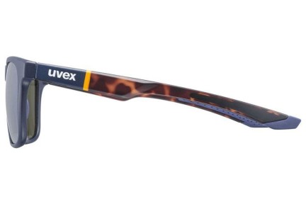 Ochelari de soare uvex lgl 42 Blue Mat / Havana S3 Pătrați Albaștri