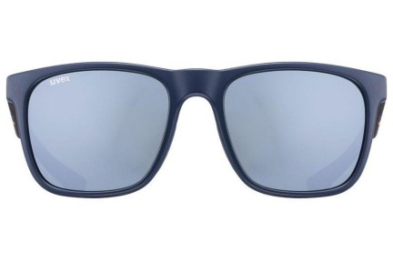 Ochelari de soare uvex lgl 42 Blue Mat / Havana S3 Pătrați Albaștri