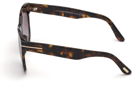 Ochelari de soare Tom Ford FT0870 52T Cat Eye Havana