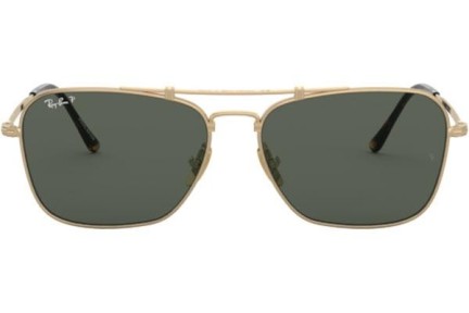 Ochelari de soare Ray-Ban Titanium Titanium Collection RB8136M 9143 Polarized Pătrați Aurii