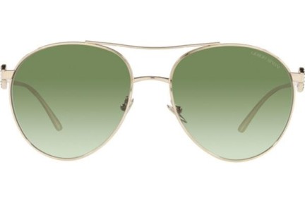 Ochelari de soare Giorgio Armani AR6122B 30028E Pilot Aurii