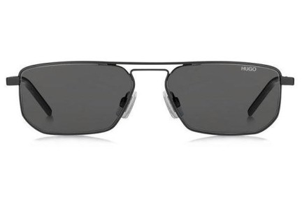 Ochelari de soare HUGO HG1143/S 003/IR Dreptunghiulari Negri