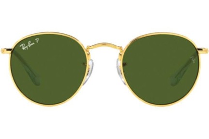 Ochelari de soare Ray-Ban Junior Round Junior RJ9547S 286/2P Polarized Rotunzi Aurii