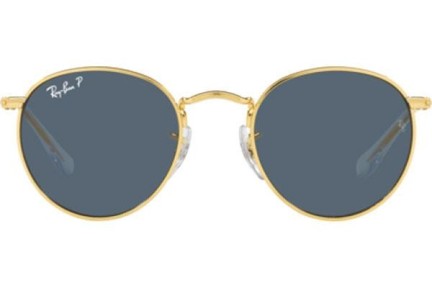 Ochelari de soare Ray-Ban Junior Round Junior RJ9547S 286/2V Polarized Rotunzi Aurii