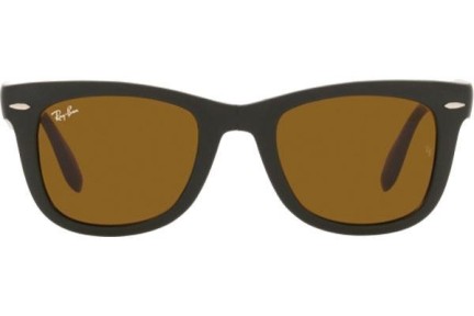 Ochelari de soare Ray-Ban Folding Wayfarer RB4105 657533 Pătrați Verzi