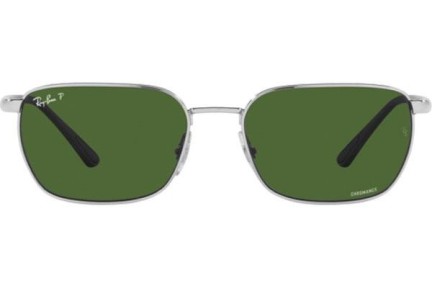 Ochelari de soare Ray-Ban Chromance Collection RB3684CH 003/P1 Polarized Dreptunghiulari Argintii