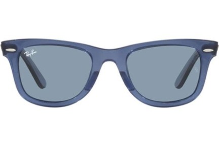 Ochelari de soare Ray-Ban Wayfarer RB2140 658756 Pătrați Albaștri