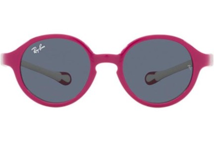 Ochelari de soare Ray-Ban Junior RJ9075S 710187 Rotunzi Violeți