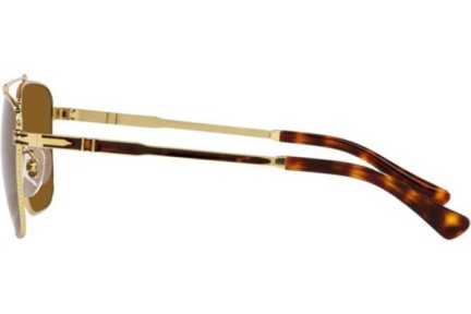 Ochelari de soare Persol PO2487S 110933 Pătrați Aurii