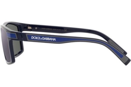 Ochelari de soare Dolce & Gabbana DG6160 329425 Dreptunghiulari Albaștri