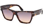 Ochelari de soare Tom Ford FT0942 55B Pătrați Havana