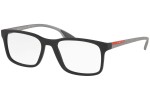 Ochelari Prada Linea Rossa PS01LV 4901O1 Dreptunghiulari Negri