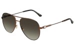 Ochelari de soare Jimmy Choo OLLY/S J7D/HA Pilot Maro