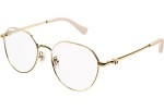 Ochelari Gucci GG1145O 003 Rotunzi Aurii