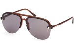 Ochelari de soare Tom Ford FT1004 45A Pilot Maro