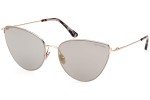 Ochelari de soare Tom Ford FT1005 32C Cat Eye Aurii